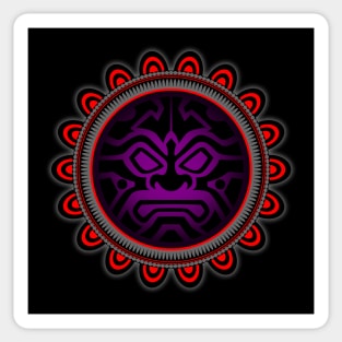 POLYNESIAN MASK 10 Sticker